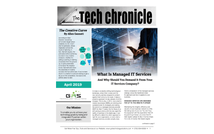 April 2019 Newsletter